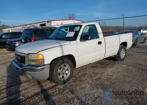 2004 GMC Sierra 1500 Work Truck from USA, damaged, VIN 1GTEC14X84Z105980